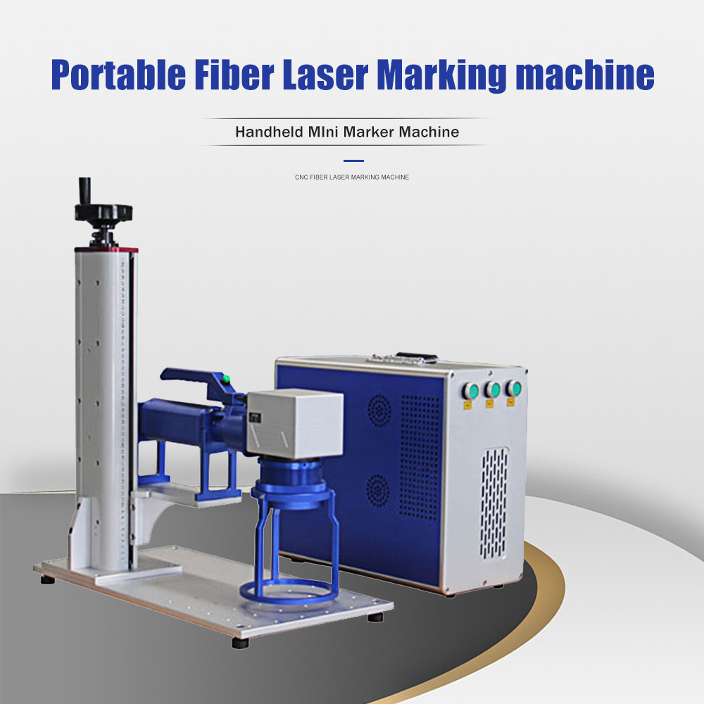 hot sell mini fiber laser marking machine for metal logo printing machinery